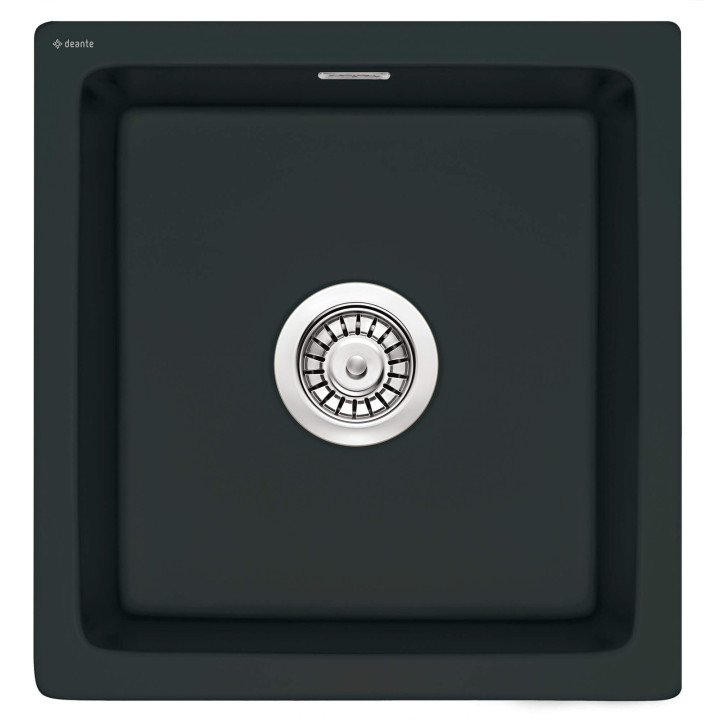 Zlewozmywak ceramiczny 1-komorowy nero stal ZCB N103 – Deante