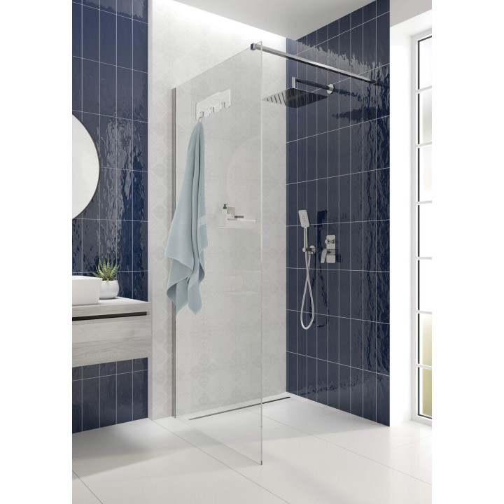 Kabina prysznicowa walk-in 100 cm chrom KQM 030P – Deante
