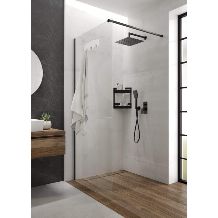 Kabina prysznicowa walk-in 90 cm nero KQM N39P – Deante