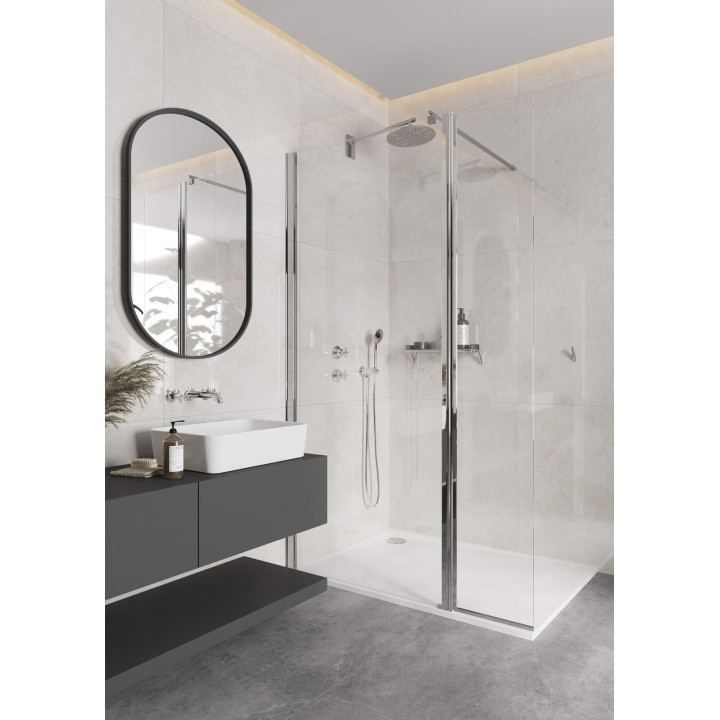 Haczyk pojedynczy chrom ADI 0111 – Deante