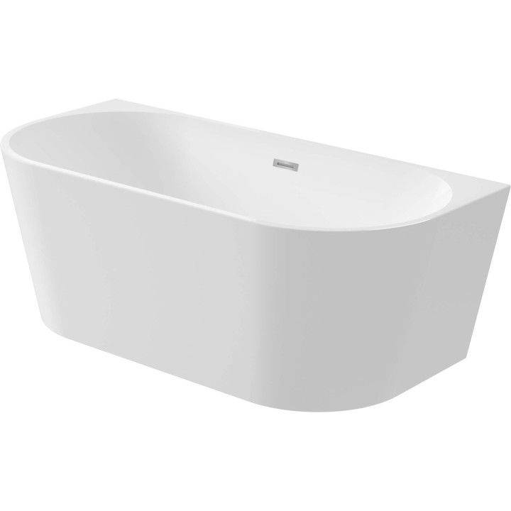 Wanna akrylowa przyścienna/wolnostojąca - 160 cm biały KDS 016W