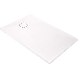 Brodzik granitowy prostokątny 90x70 cm biały KQR A71B – Deante