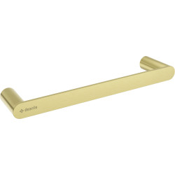 Wieszak ścienny na ręcznik - 30 cm złoty szczotkowany ADR R611