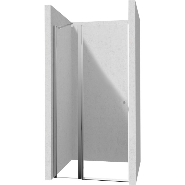 Drzwi prysznicowe 120 cm - uchylne chrom KTSU045P – Deante