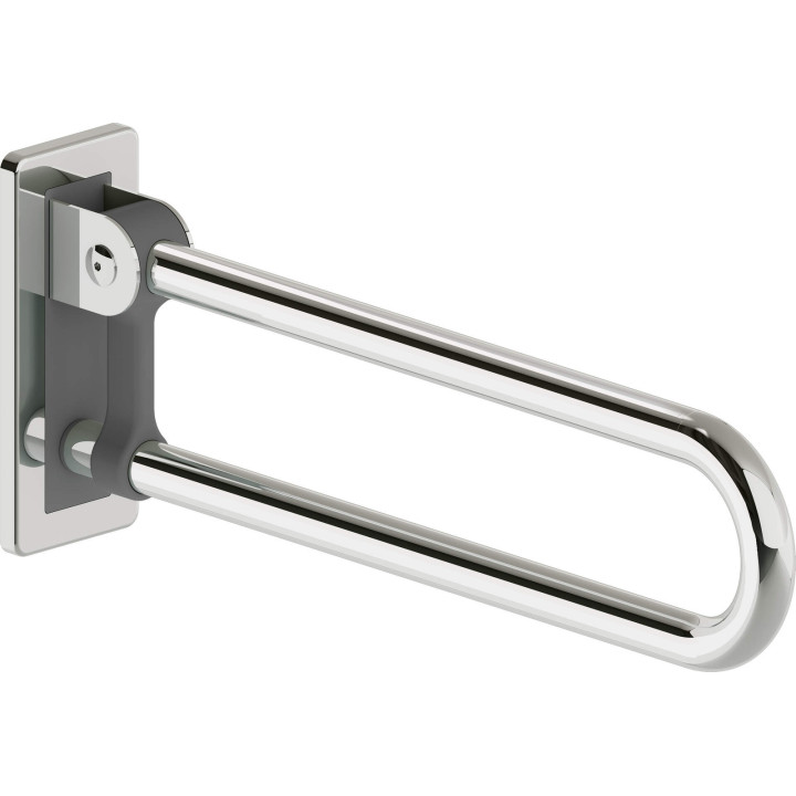 Uchwyt ścienny składany - 60 cm stal, antracyt NIL 041D – Deante