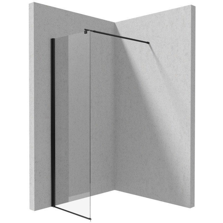 Ścianka prysznicowa / walk-in systemu Kerria Plus - 60 cm nero KTS N86P