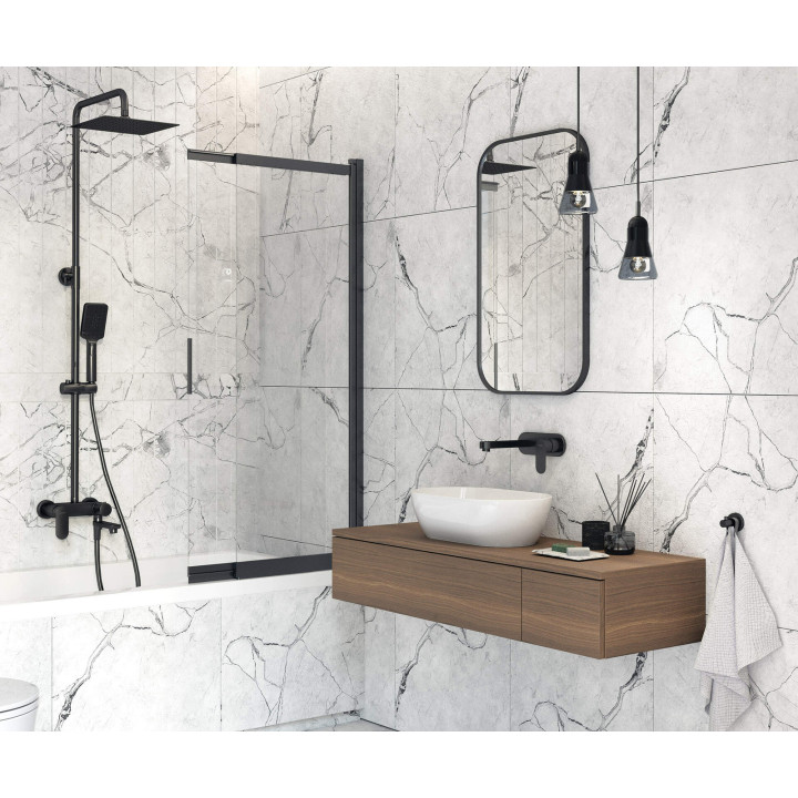 Parawan nawannowy 100x140 cm chrom KTJ 073R – Deante