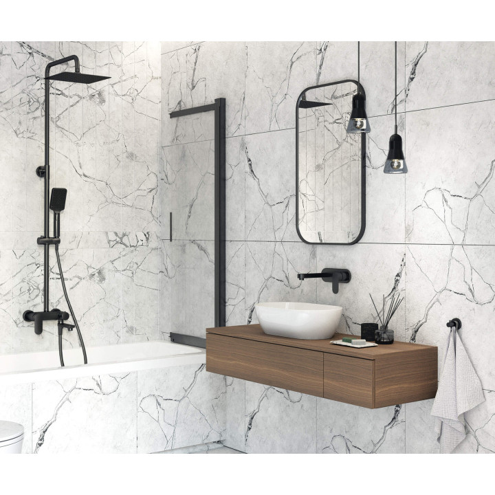 Parawan nawannowy 100x140 cm chrom KTJ 073R – Deante