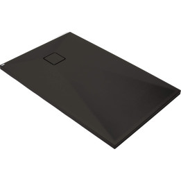 Brodzik granitowy prostokątny 90x70 cm nero KQR N71B – Deante