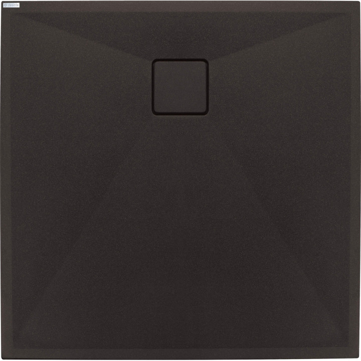 Brodzik granitowy kwadratowy 80x80 cm nero KQR N42B – Deante