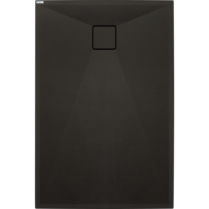 Brodzik granitowy prostokątny 100x70 cm nero KQR N75B