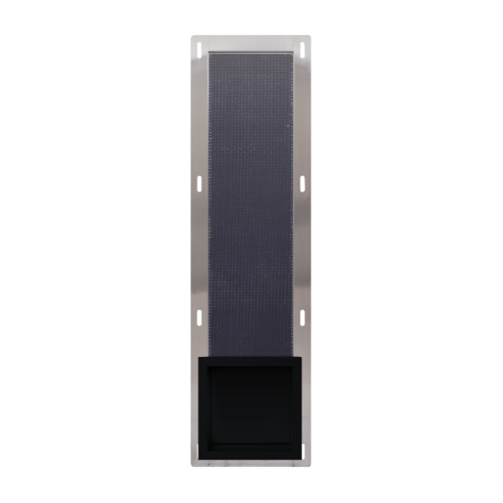 WALL-BOX PAPER-3 Black - Magazynek na papier czarny – Balneo