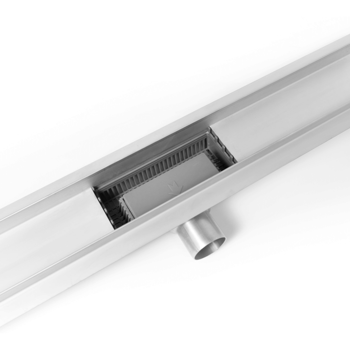 Duplex Next 2w1 Odpływ liniowy 160 cm dwustronny chrom – Balneo