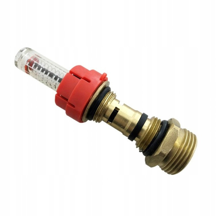 Rozdzielacz mosiężny do ogrzewania podłogowego 6 obwodów KPL.