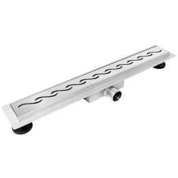 Decor Next Wave Odpływ liniowy 70 cm dekoracyjny chrom – Balneo