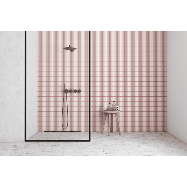 W-Drain 2w1 Odpływ liniowy ścienny 100 cm dwustronny chrom