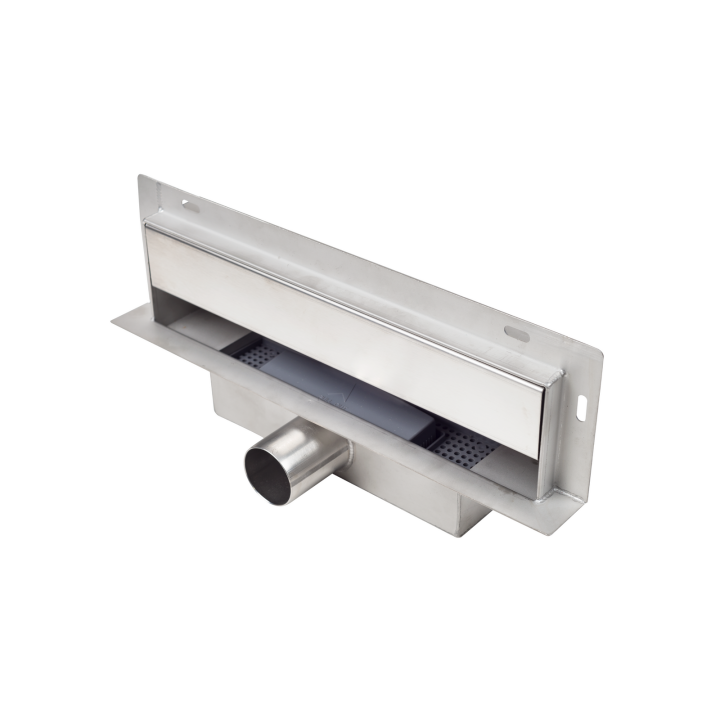 W-Drain 2w1 Odpływ liniowy ścienny 100 cm dwustronny chrom