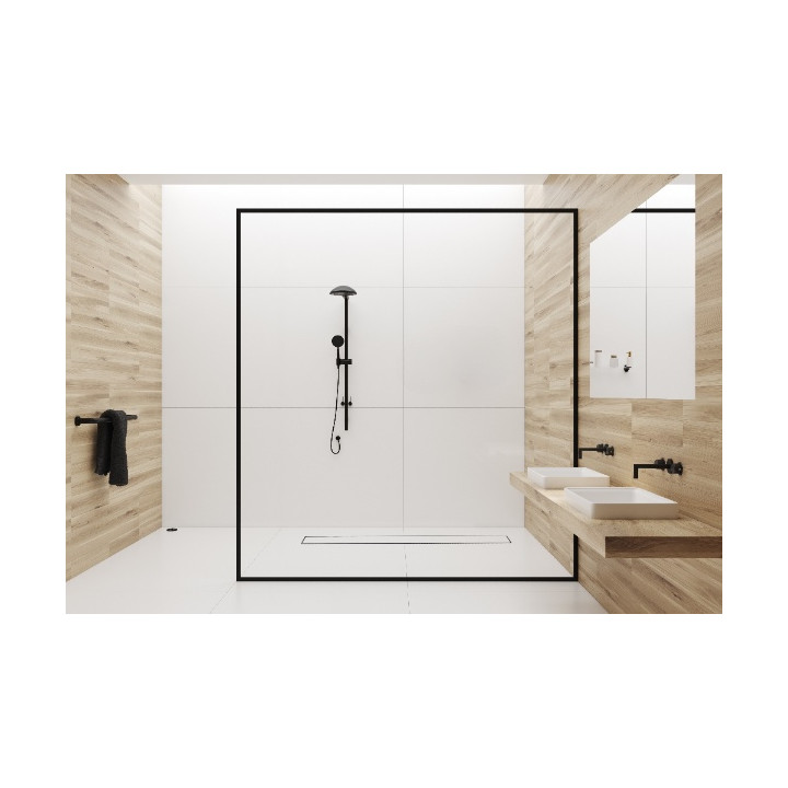 Duplex Standard 2w1 Odpływ liniowy 50 cm dwustronny chrom