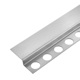 Listwa spadkowa podłogowa czołowa 130 cm inox – Balneo