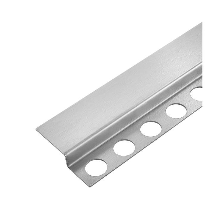 Listwa spadkowa podłogowa czołowa 130 cm inox – Balneo