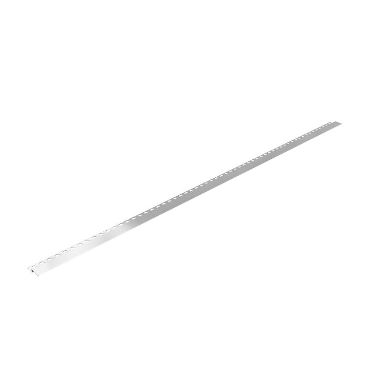 Listwa spadkowa podłogowa czołowa 130 cm inox – Balneo
