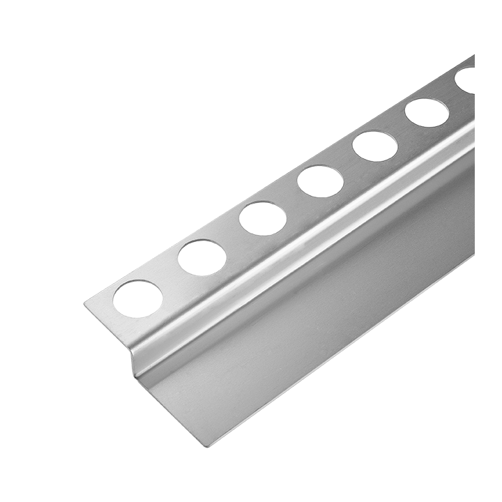 Listwa spadkowa podłogowa czołowa 130 cm inox – Balneo