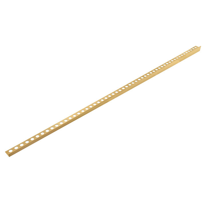 Listwa spadkowa podłogowa lewa 120 cm złota