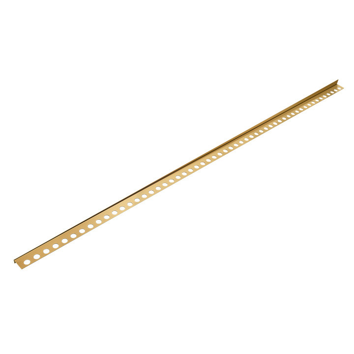 Listwa spadkowa podłogowa lewa 120 cm złota