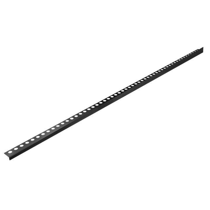 Listwa spadkowa podłogowa prawa 120 cm czarna – Balneo