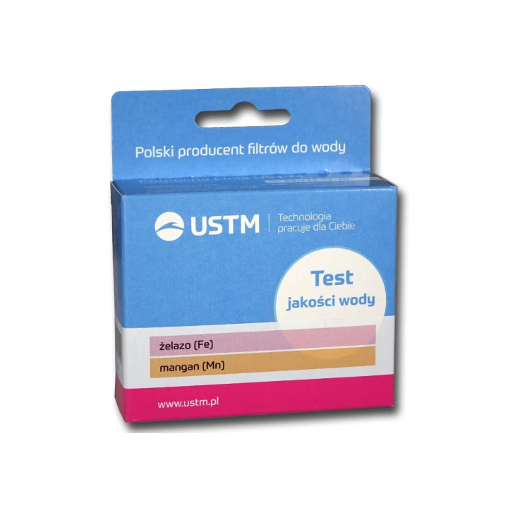 Paskowy tester na żelazo i mangan w wodzie USTM TEST-4