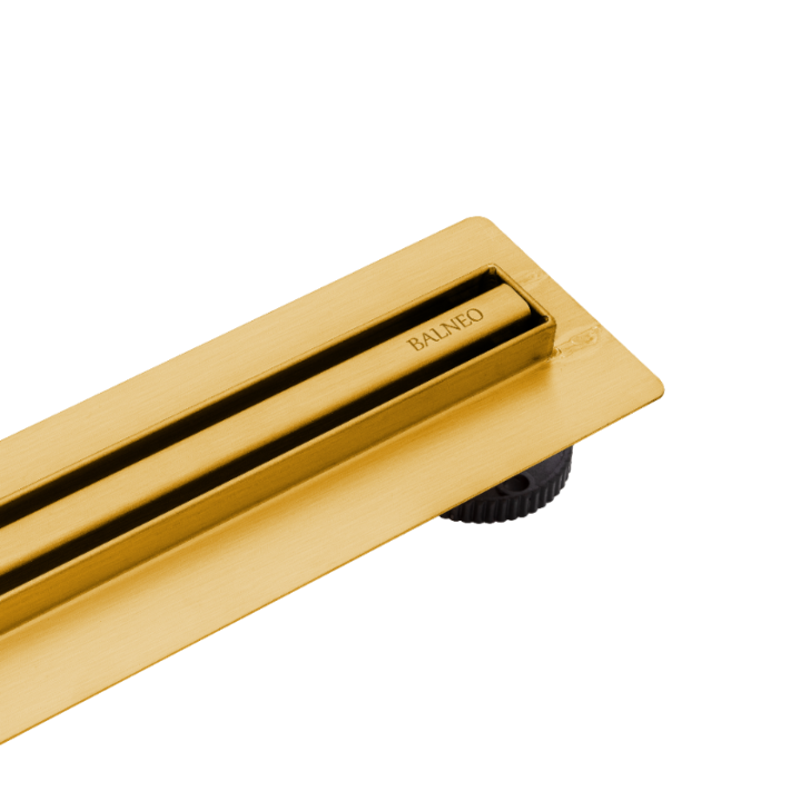 Slim&Low ProLine Gold Odpływ liniowy 60 cm złoty – Balneo