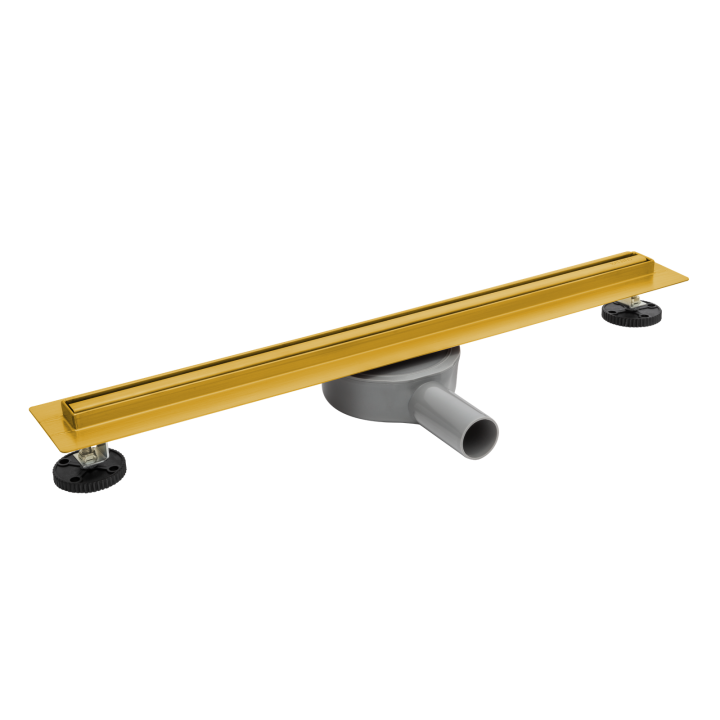Slim&Low ProLine Gold Odpływ liniowy 70 cm złoty