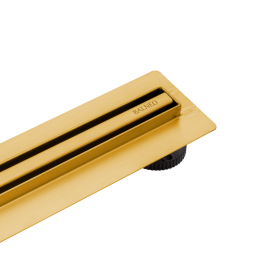 Slim&Low ProLine Gold Odpływ liniowy 80 cm złoty