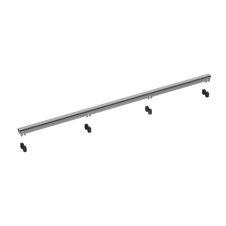 Slim&Low ProLine Gun Metal Odpływ liniowy 60 cm grafitowy