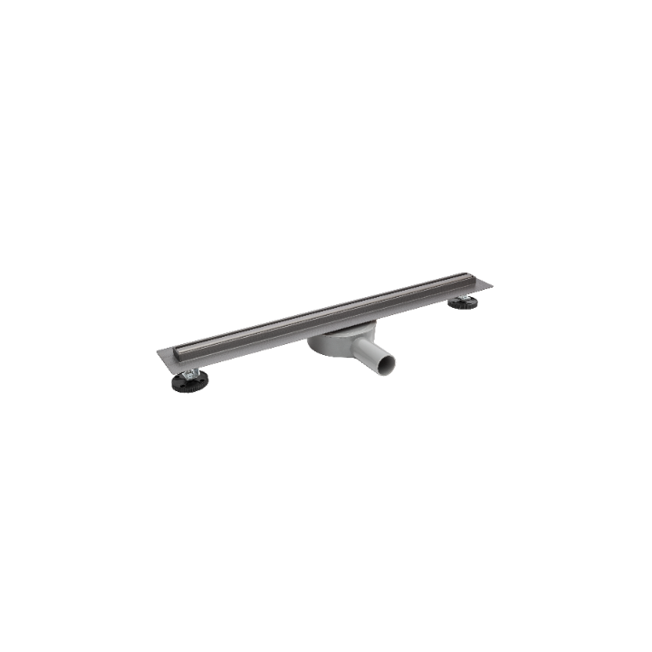 Slim&Low ProLine Gun Metal Odpływ liniowy 70 cm grafitowy