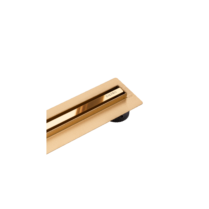 Slim&Low ProLine Mirror Gold Odpływ liniowy 60 cm złoty lustrzany