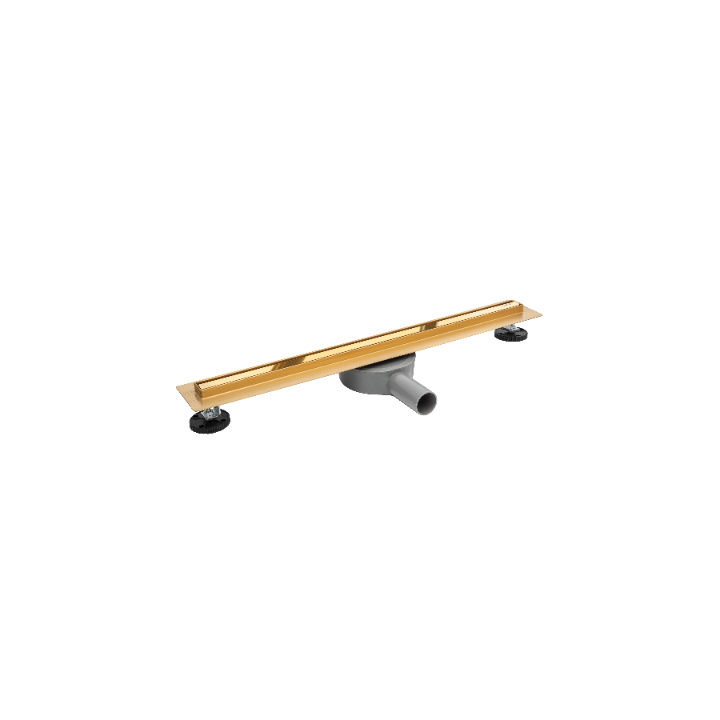 Slim&Low ProLine Mirror Gold Odpływ liniowy 80 cm złoty lustrzany