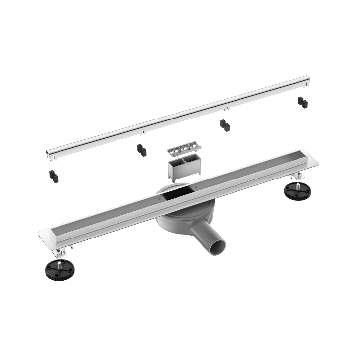 Slim&Low ProLine Inox Odpływ liniowy 90 cm chrom