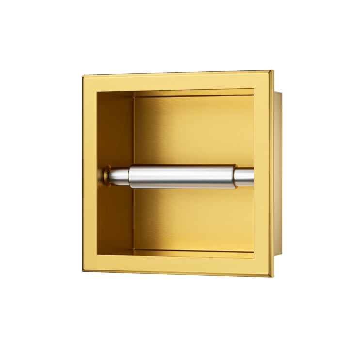 WALL-BOX PAPER 1 Gold - Podajnik papieru złoty