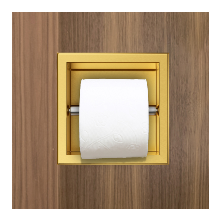 WALL-BOX PAPER 1 Gold - Podajnik papieru złoty