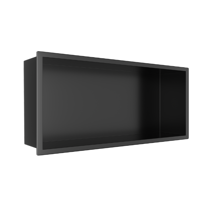 WALL-BOX ONE Black Półka wnękowa ze stali nierdzewnej czarna