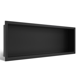 WALL-BOX ONE Black Półka wnękowa ze stali nierdzewnej czarna