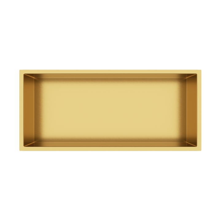 WALL-BOX ONE Gold Półka wnękowa ze stali nierdzewnej złota