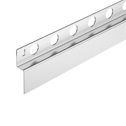 Listwa spadkowa przyścienna lewa 120 cm inox