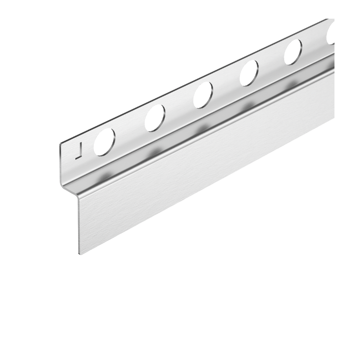 Listwa spadkowa przyścienna lewa 120 cm inox – Balneo