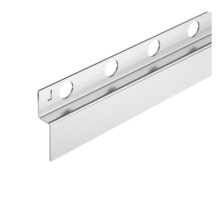 Listwa spadkowa przyścienna lewa 170 cm inox – Balneo