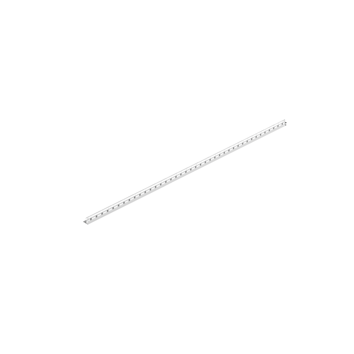 Listwa spadkowa do szkła prawa 120 cm inox – Balneo