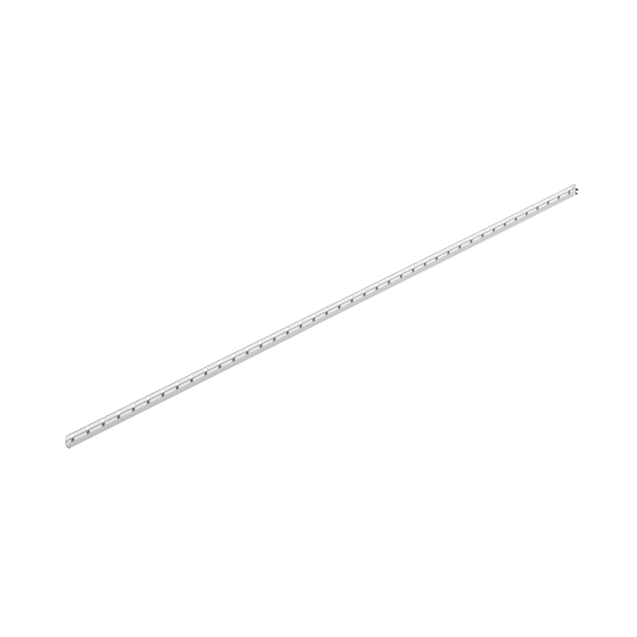 Listwa spadkowa do szkła lewa 170 cm inox