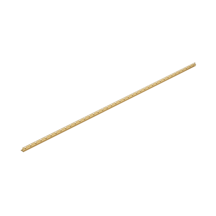 Lista spadkowa do szkła prawa 170 cm złota – Balneo