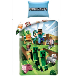 Minecraft pościel MNC-129BL (160) – Halantex